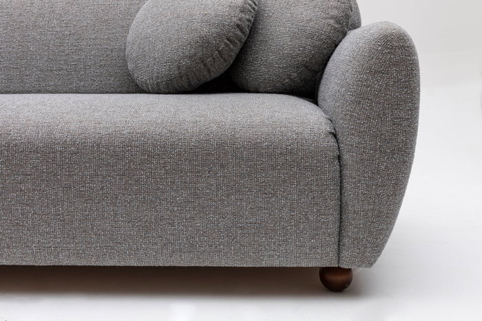 Atelier Del Sofa Eddy Corner (CHL-3R) - Gris claro